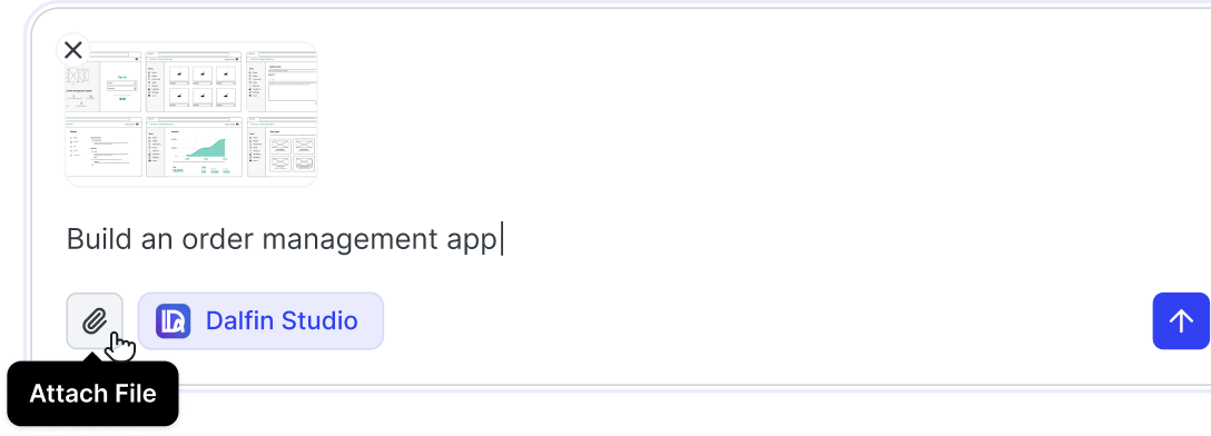 Dalfin Genesis chat input